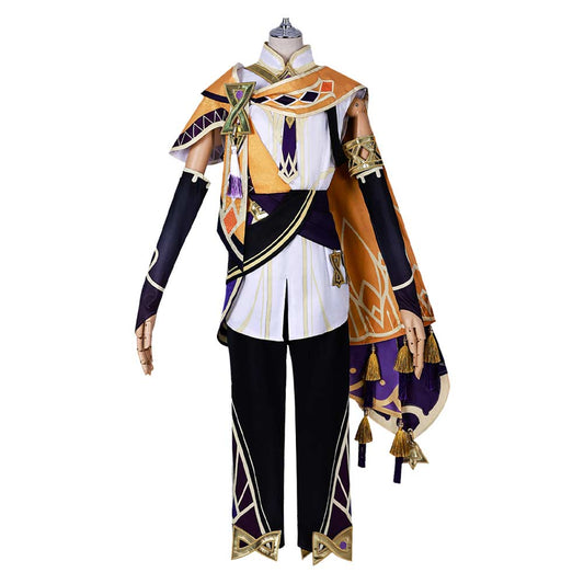 Free Shipping For_enshin Impact Game Sethos Orange Outfit Party Carnival Halloween Cosplay Costume