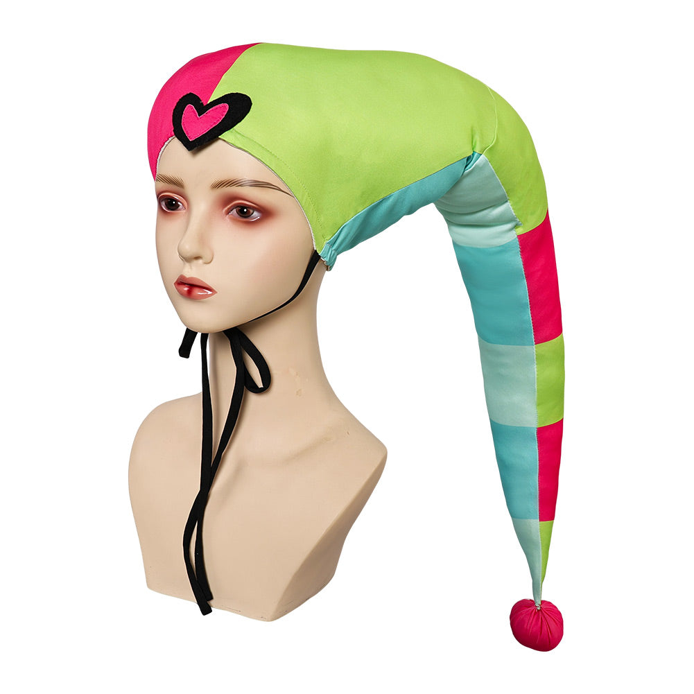 Free Shipping For_elluva Boss Hazbin Hotel TV Fizzarolli Cosplay Hat Halloween Carnival Costume Props