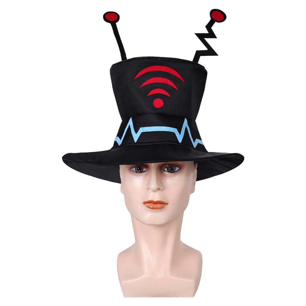 Free Shipping For_elluva Boss Hazbin Hotel TV Vox Cosplay Hat Cap Halloween Carnival Costume Accessories