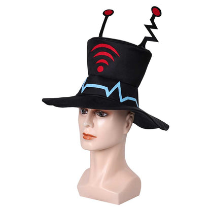 Free Shipping For_elluva Boss Hazbin Hotel TV Vox Cosplay Hat Cap Halloween Carnival Costume Accessories