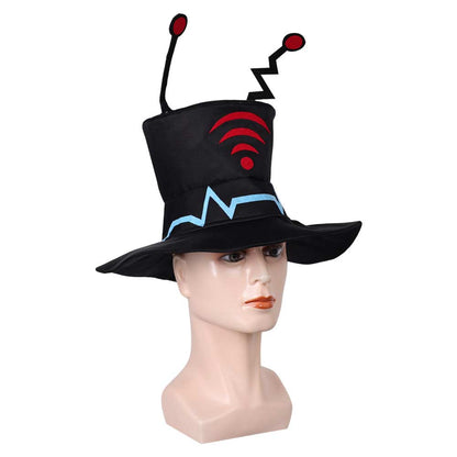 Free Shipping For_elluva Boss Hazbin Hotel TV Vox Cosplay Hat Cap Halloween Carnival Costume Accessories