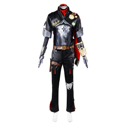 Free Shipping For_onkai: Star Rail Game Boothill Black Outfit Party Carnival Halloween Cosplay Costume