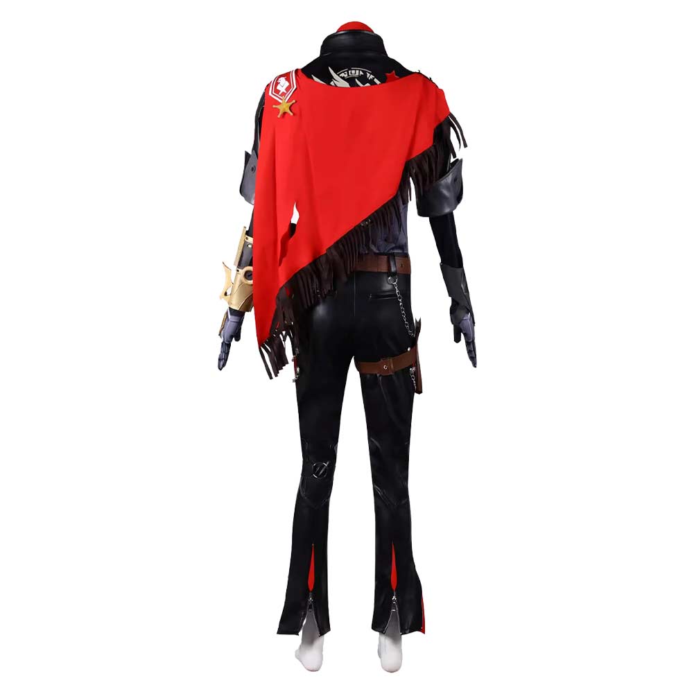 Free Shipping For_onkai: Star Rail Game Boothill Black Outfit Party Carnival Halloween Cosplay Costume