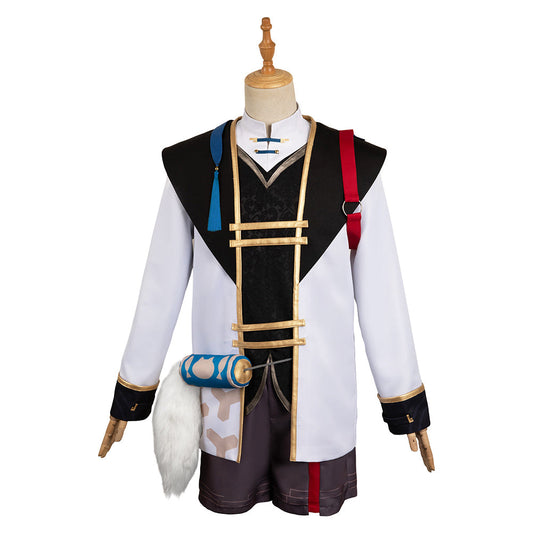 Free Shipping For_onkai: Star Rail Game Jing Yuan White Outfit Party Carnival Halloween Cosplay Costume