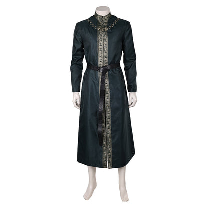 Free Shipping For_ouse of the Dragon TV Aegon Targaryen Coat With Belt Party Carnival Halloween Cosplay Costume