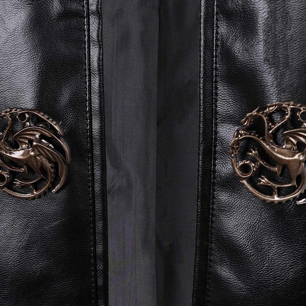 Free Shipping For_ouse of the Dragon TV Aemond Targaryen Black Cloak With Blindfold Party Carnival Halloween Cosplay Costume