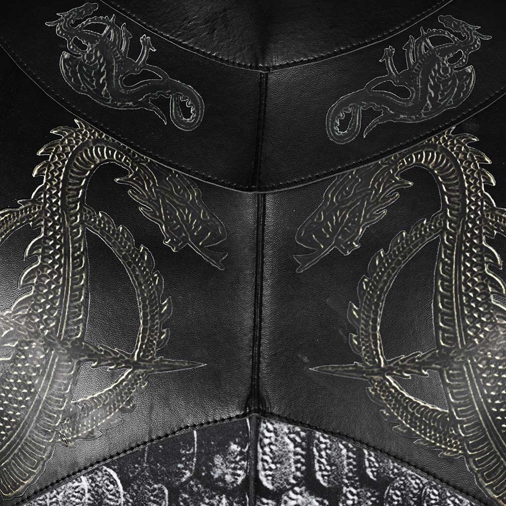 Free Shipping For_ouse of the Dragon TV Daemon Targaryen Black Leather Outfit Party Carnival Halloween Cosplay Costume