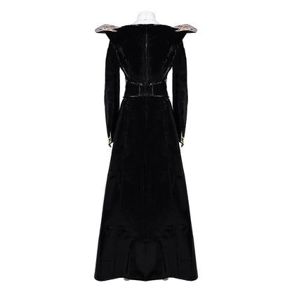 Free Shipping For_ouse of the Dragon TV Rhaenys Targaryen Women Black Dress Party Carnival Halloween Cosplay Costume