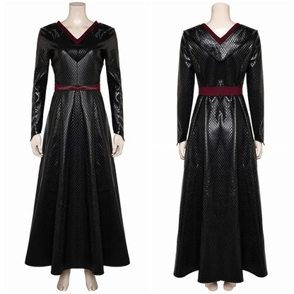 Free Shipping For_ouse of the Dragon TV Rhaenys Targaryen Women Black Outfit Party Carnival Halloween Cosplay Costume