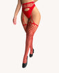 Scarlet Secrets Fishnet Suspender Tights