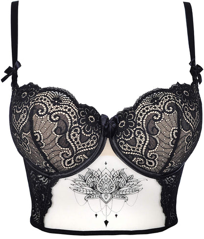 9031 Semi Corset Bra Seductive Woman