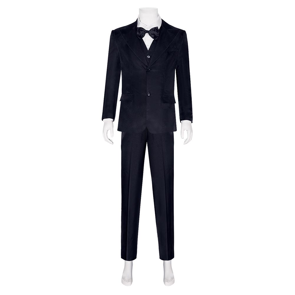 Free Shipping For_oker: Folie _ Deux (2024) Movie Arthur Fleck Black Suit Party Carnival Halloween Cosplay Costume