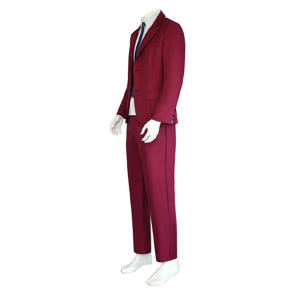 Free Shipping For_oker: Folie _ Deux (2024) Movie Arthur Fleck Red Suit Party Carnival Halloween Cosplay Costume