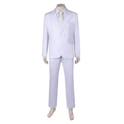 Free Shipping For_oker: Folie _ Deux (2024) Movie Arthur Fleck White Outfit Party Carnival Halloween Cosplay Costume