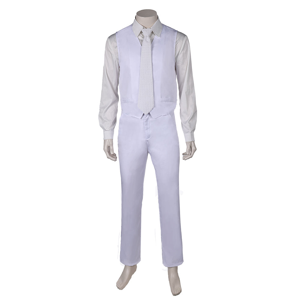 Free Shipping For_oker: Folie _ Deux (2024) Movie Arthur Fleck White Outfit Party Carnival Halloween Cosplay Costume