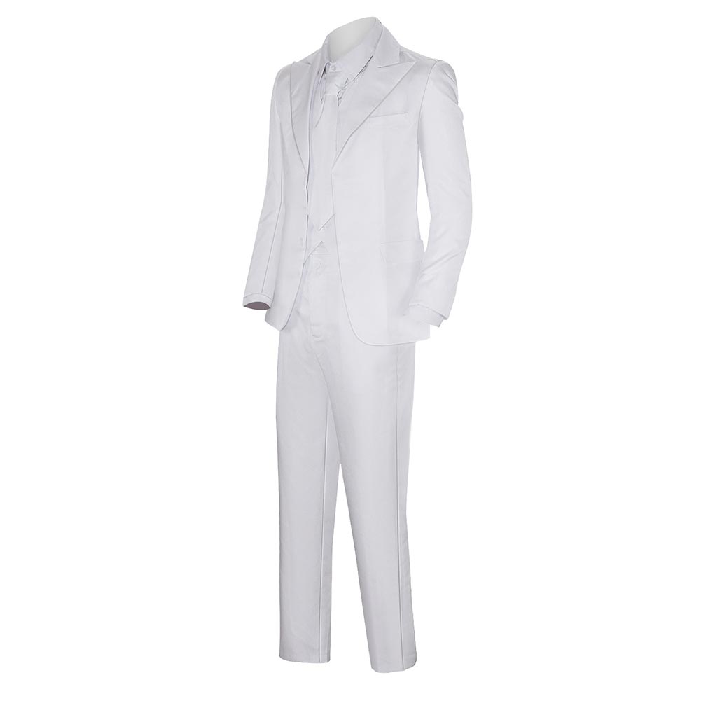 Free Shipping For_oker: Folie _ Deux (2024) Movie Arthur Fleck White Suit Party Carnival Halloween Cosplay Costume