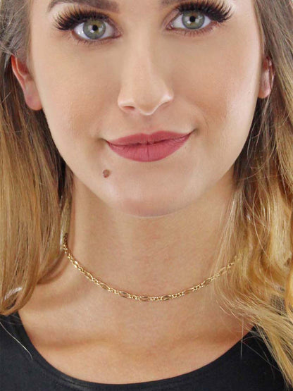 Linked Choker Necklace