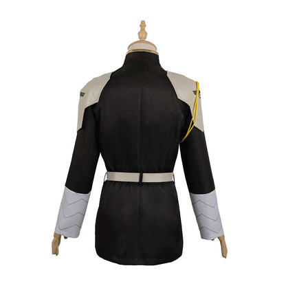 Free Shipping For_aiju No. 8 Anime Soshiro Hoshina Black Coat Party Carnival Halloween Cosplay Costume