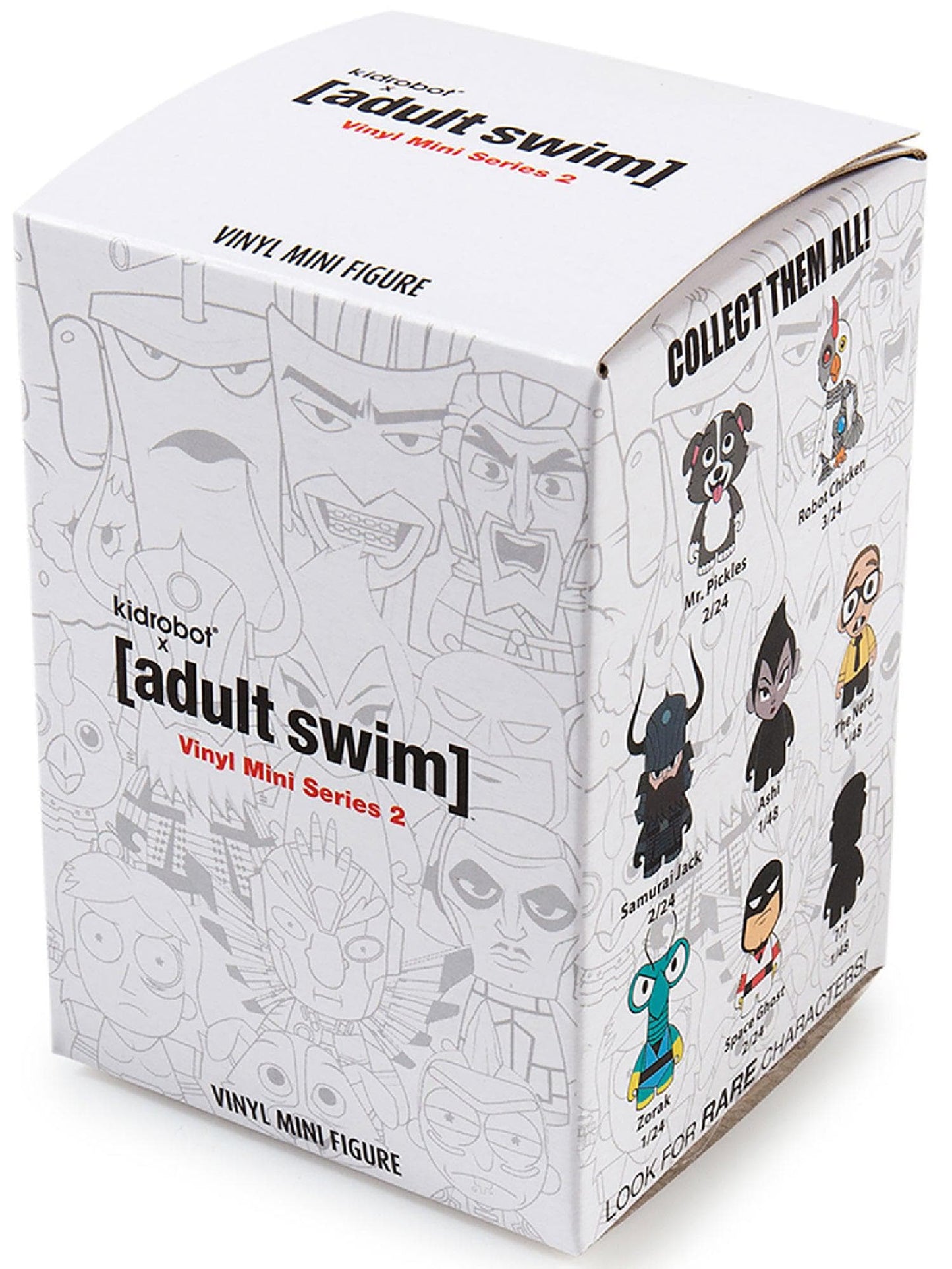 Free Shipping For Adult Swim 3" Vinyl Mini Figure Series 2 - Single Blind Box