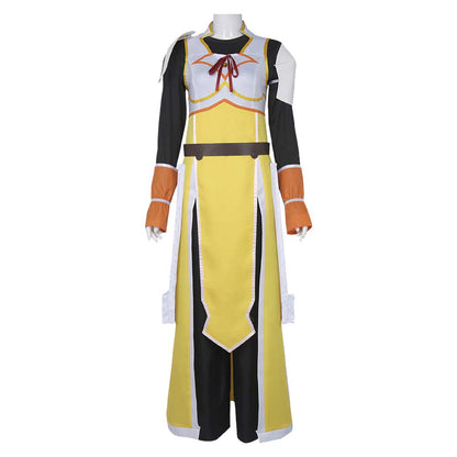 Free Shipping For_onosuba: God's Blessing on this Wonderful World! Anime Darkness Women Yellow Outfit Cosplay Costume