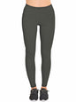 Womens Basic Full Length Cotton Leggings