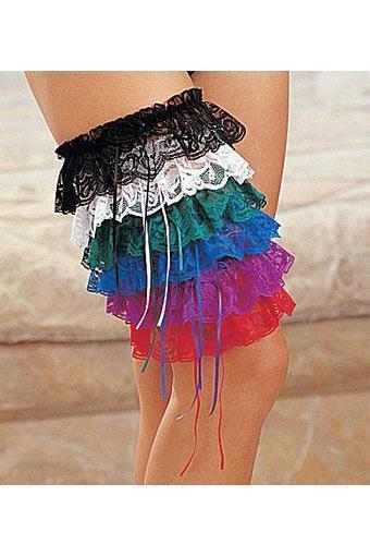 Free Shipping For Satin And Lace Leg Garter