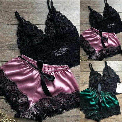 Free Shipping For Womens Sexy Lace Sleepwear Lace Nachtkleding Lingerie