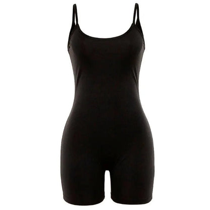 Free Shipping For Yoga Jumpsuits Women Spaghetti Bodycon Slim Playsuit Female