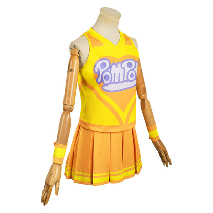 Free Shipping For_a Nare Hana Nare Anime Anna Aveiro Kanata Misora Suzuha Obunai Women Yellow Dress Cosplay Costume