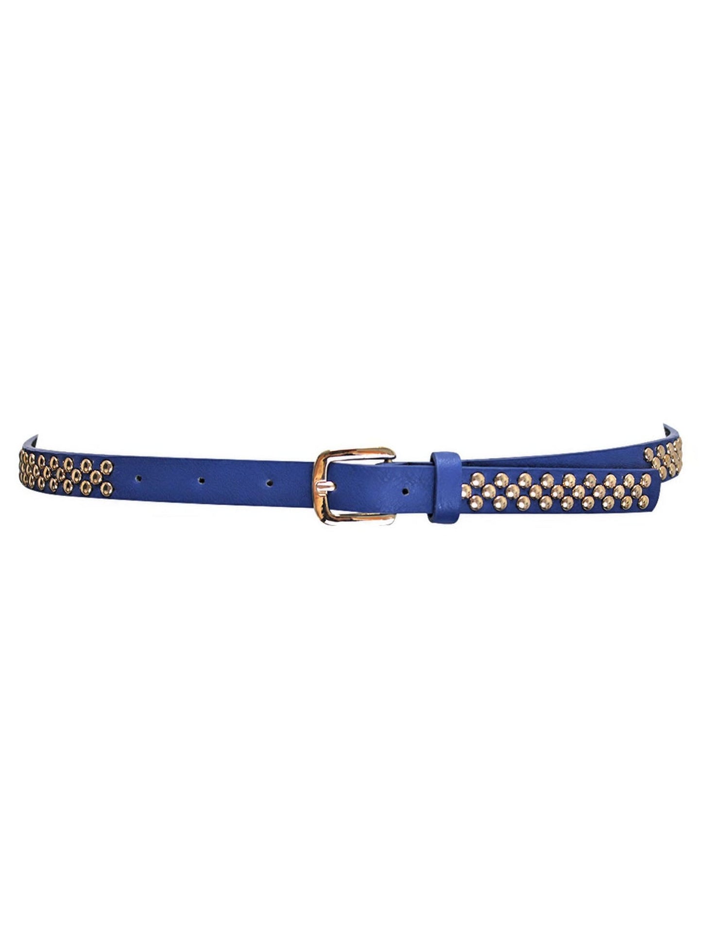 Skinny Gold Studded Belt