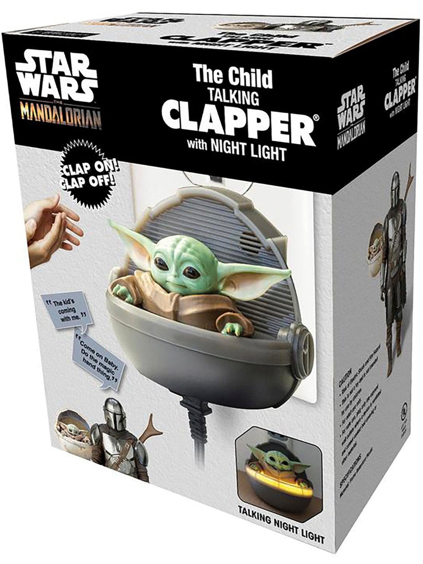 Free Shipping For The Child Talking Clapper with Night Light