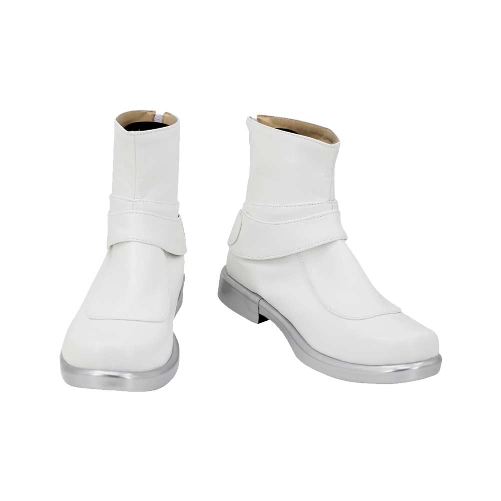 Free Shipping For_bi-Wan Kenobi White Cosplay Shoes Boots Halloween Costumes Accessory Custom Made