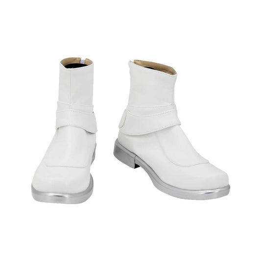 Free Shipping For_bi-Wan Kenobi White Cosplay Shoes Boots Halloween Costumes Accessory Custom Made