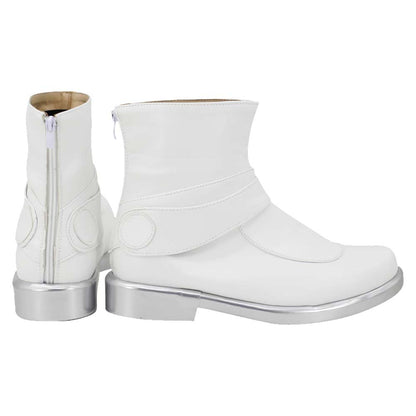 Free Shipping For_bi-Wan Kenobi White Cosplay Shoes Boots Halloween Costumes Accessory Custom Made