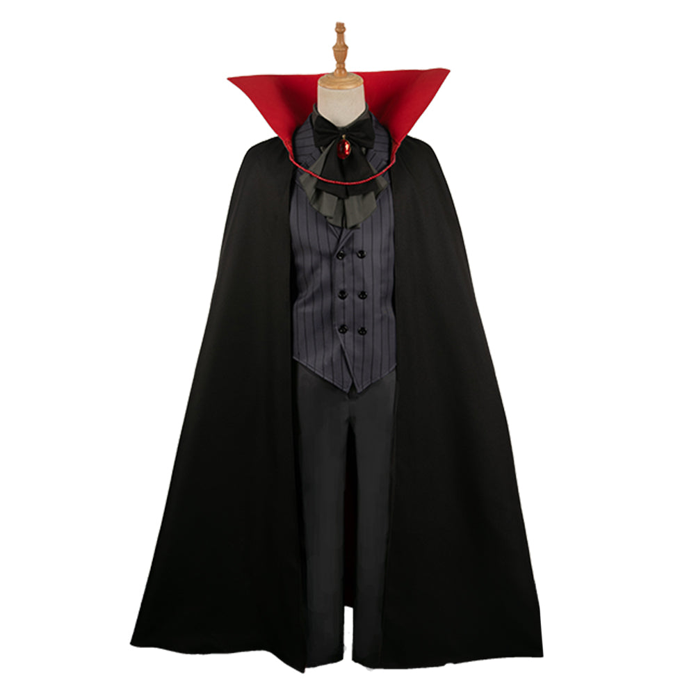 Free Shipping For_shi no Ko Anime Hoshino Aquamarine Black Outfit With Cloak Party Carnival Halloween Cosplay Costume