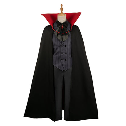 Free Shipping For_shi no Ko Anime Hoshino Aquamarine Black Outfit With Cloak Party Carnival Halloween Cosplay Costume