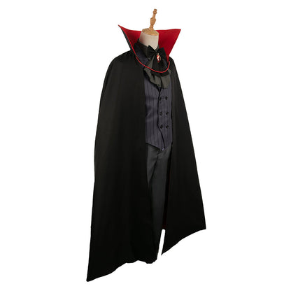 Free Shipping For_shi no Ko Anime Hoshino Aquamarine Black Outfit With Cloak Party Carnival Halloween Cosplay Costume