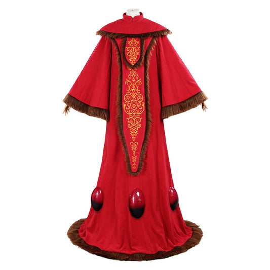 Free Shipping For_ovie Padme Naberrie Amidala Throne Room Gown Halloween Carnival Suit Cosplay Costume