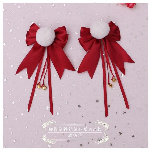 Free Shipping For Hivava Jingle Bear Sweet Hair Accessory Set