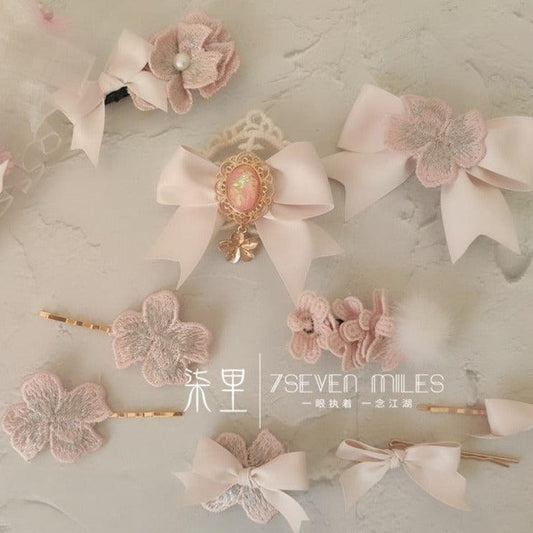 Free Shipping For Hivava Plumblossom Glow Fairycore Cottagecore Princesscore Hair Accessory