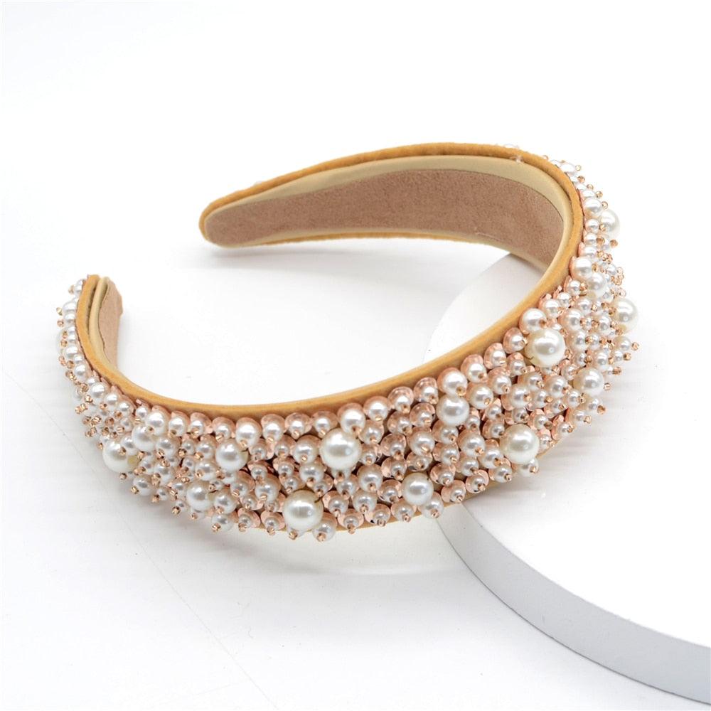 Free Shipping For Hivava Priceless Pearl Imitation Pearl Fairycore Headband Hair Accessory