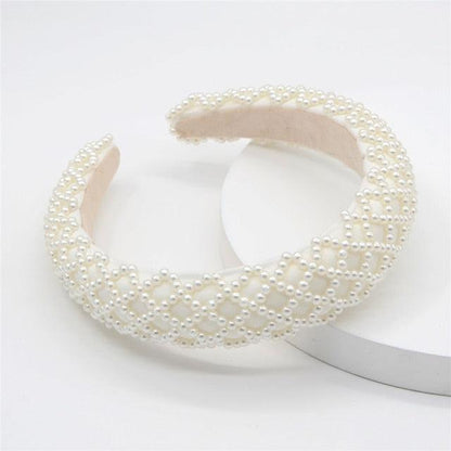 Free Shipping For Hivava Priceless Pearl Imitation Pearl Fairycore Headband Hair Accessory