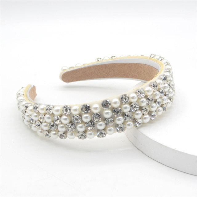 Free Shipping For Hivava Priceless Pearl Imitation Pearl Fairycore Headband Hair Accessory