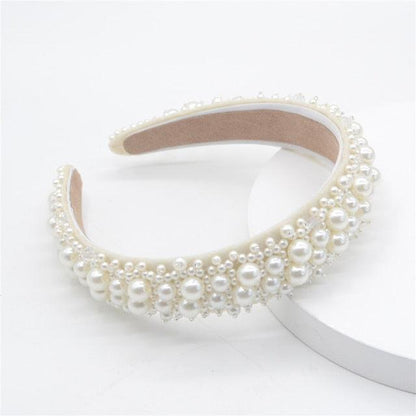 Free Shipping For Hivava Priceless Pearl Imitation Pearl Fairycore Headband Hair Accessory