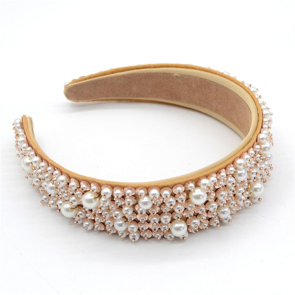 Free Shipping For Hivava Priceless Pearl Imitation Pearl Fairycore Headband Hair Accessory