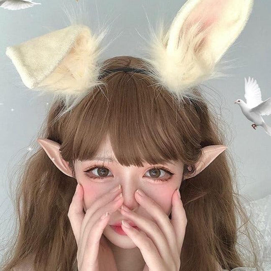 Free Shipping For Hivava Bunny Hop Fairycore Hair Accessory