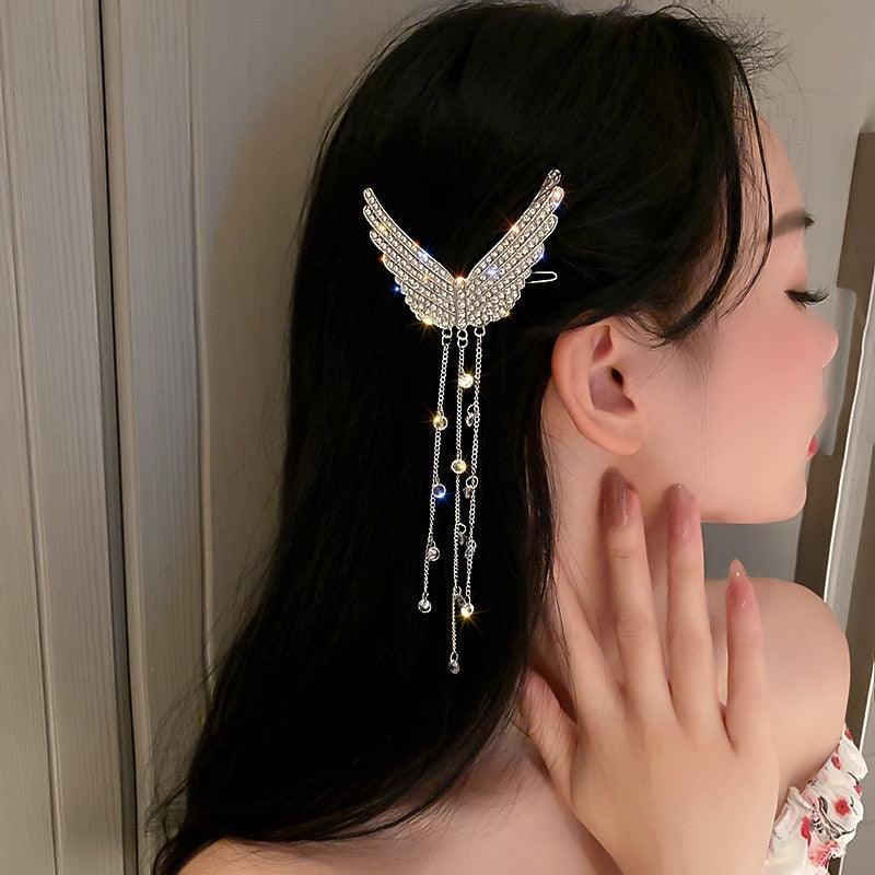 Free Shipping For Hivava Guardian Angel Wings Princesscore Hair Pin Accessory