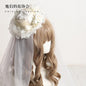 Free Shipping For Hivava Bakery Angel Cottagecore Fairycore Mini Hat and Hair Accessories Set