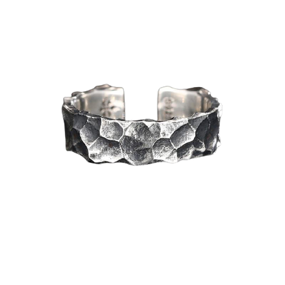 Rigid Stone Metal Ring