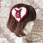 Free Shipping For Hivava Captured Heart Large Cottagecore Hair Clip Accessory